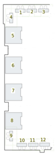 Expo map with 12 tables